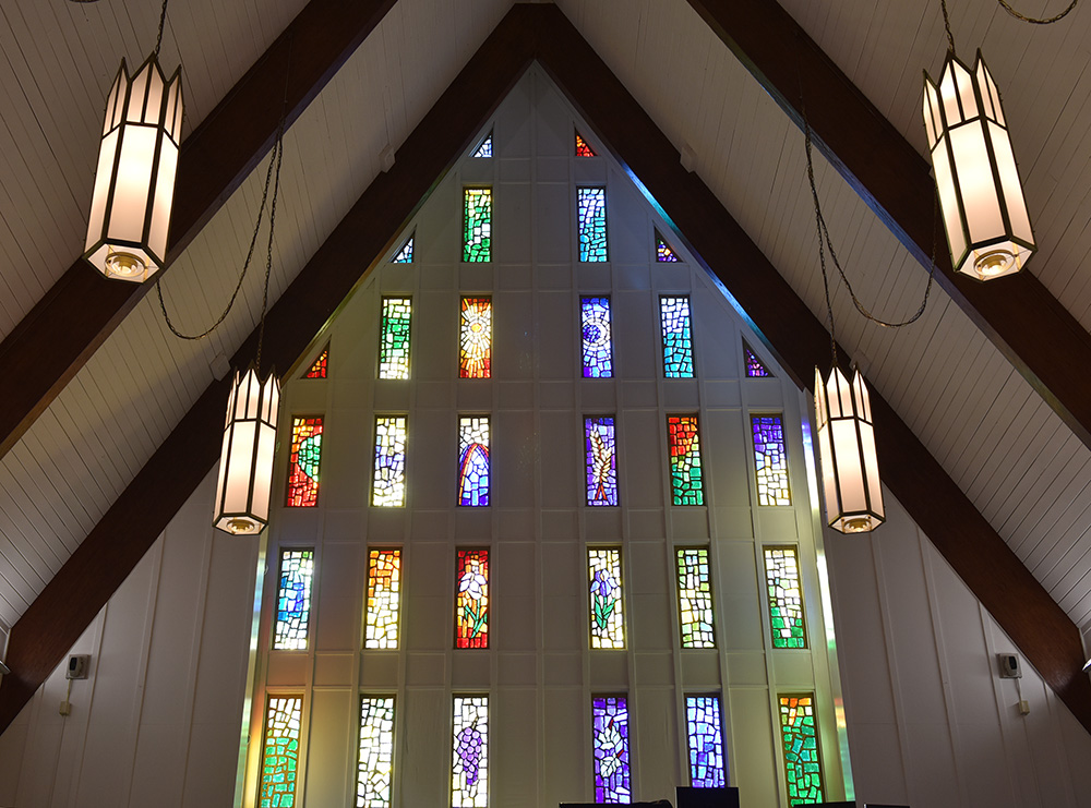 Inside the chapel